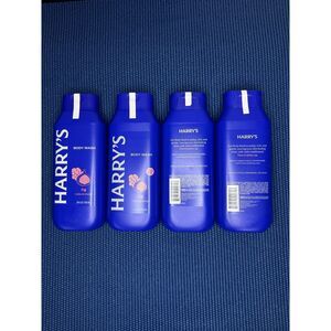 Harry's Fig Body Wash Cedar & Orange 16oz Pack of 4 New